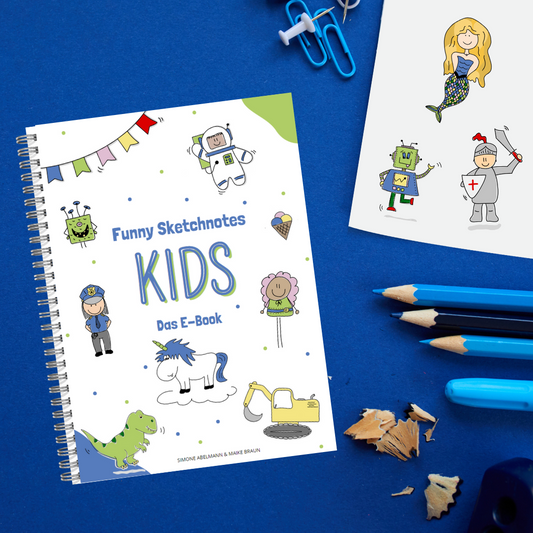 Workbook - Printversion - Funny Sketchnotes Kids