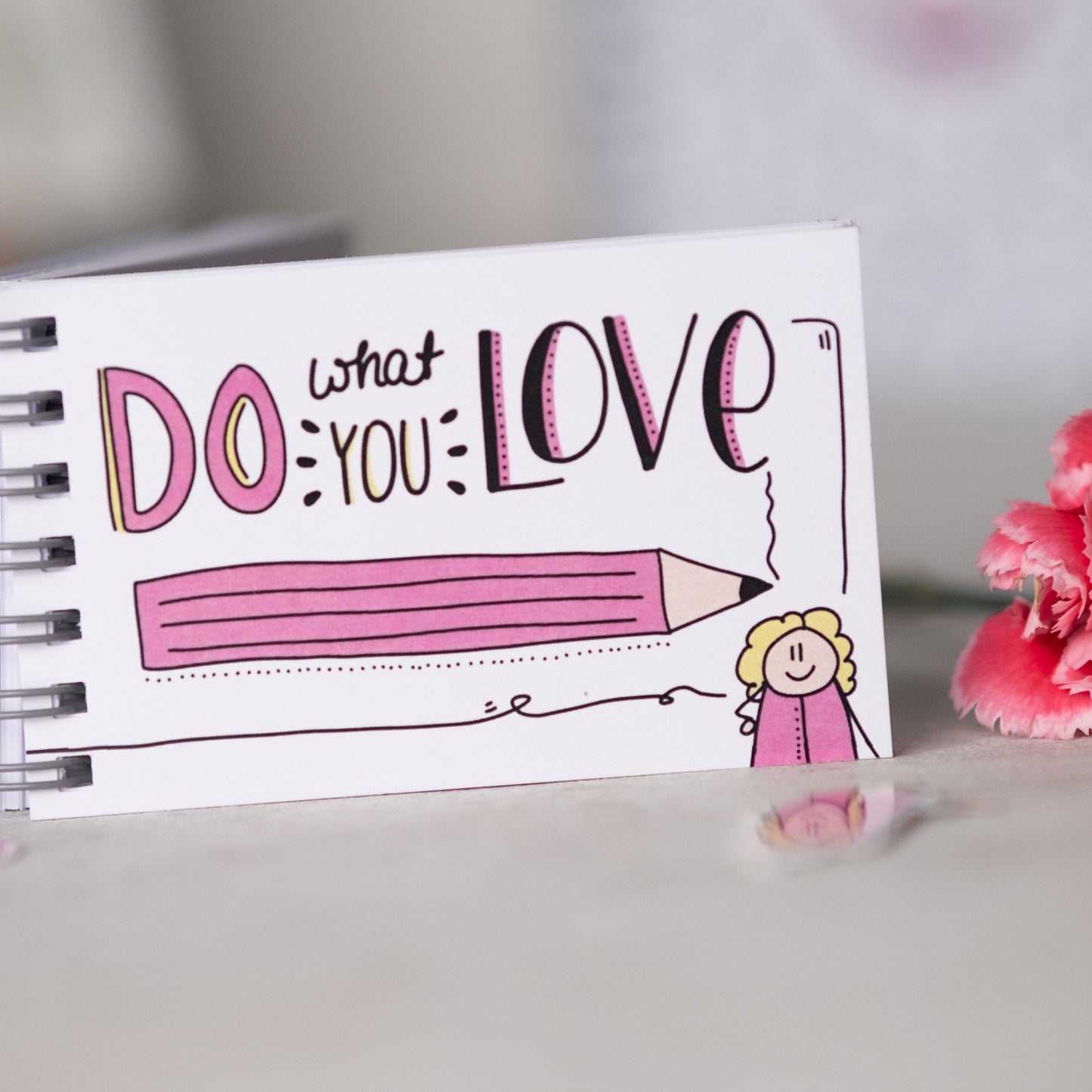 Sketchbook Mini "Do what you love" & „Follow your dreams“