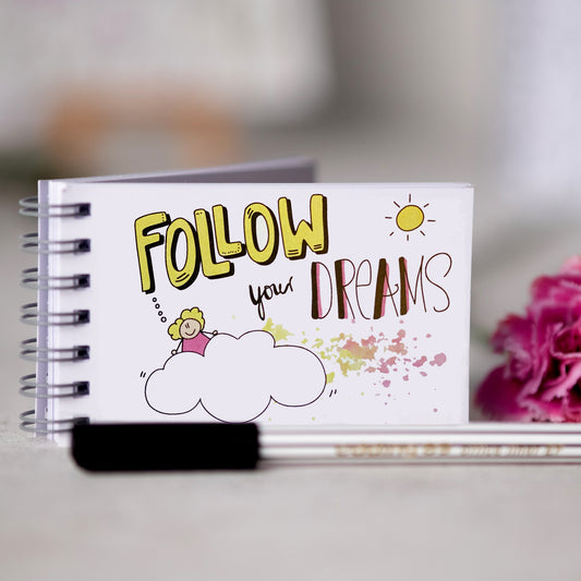 Sketchbook Mini "Do what you love" & „Follow your dreams“